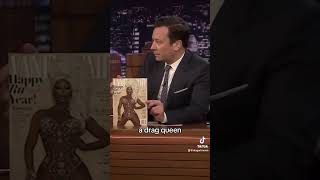 Jimmy Fallon und RuPaul 😂 drag funny dragqueen dragrace rupaul ​⁠rutube fallontonight [upl. by Ennairol]