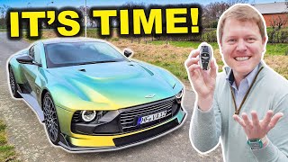 WORLDs FIRST DRIVE in New Aston Martin VALOUR [upl. by Namara1]