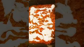 Lasagnes Maison un délice food shortvideo suscribe suscribe cooking lasagne [upl. by Azmah283]