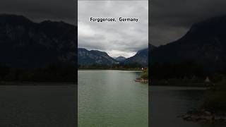 🇩🇪🌊🏔 Ferry on the Forggensee lake Füssen alps germany lake travel [upl. by Anileuqcaj]