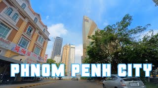 Live Wow Amazing Cambodia Phnom Penh City 2024 with Skyscrapers Highrise Building Skyline 2024 [upl. by Willow428]