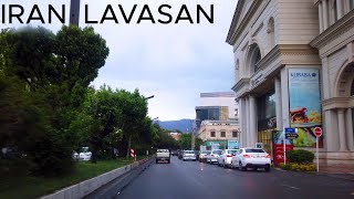 IRAN Driving Tour in Lavasan TEHRAN  تهران لواسان [upl. by Nylirak]