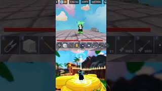 mobilefolyn9994 vs TanqR roblox bedwars1v1 gaming [upl. by Poppas]