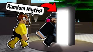 EXPLORING RANDOM ROBLOX MYTH GAMES [upl. by Hubsher520]