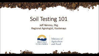 Soil Testing 101 with the Ministry of Agriculture [upl. by Melar]