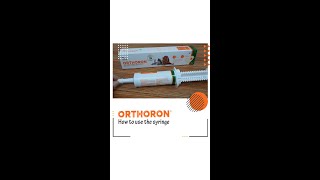 Pet Natural Remedies  Orthoron  How to Use The Syringe [upl. by Germin231]