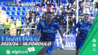 ZTE FC  Fehérvár FC  31  20  OTP Bank Liga  18 forduló  MLSZTV [upl. by Notaes]