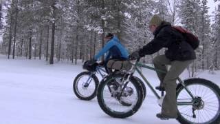 Laponia 2015 en FATBIKE con TarannÃ Viatges amp EspaiBici [upl. by Twitt366]