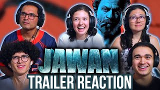 JAWAN Trailer REACTION  MaJeliv India  Shah Rukh Khan  Vijay S  Nayanthara  Deepika [upl. by Battiste85]