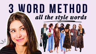 Allison Bornstein’s 3 Word Method ALL THE WORDS [upl. by Aihsemot]