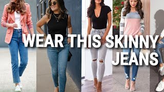 Skinny Jeans Women Best outfit ideas in 202223skinny jeans are the better optionHow TO STYLE JEAN [upl. by Anoiek882]