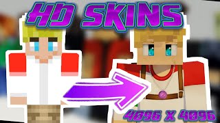 How to Make Minecraft HD Skins  TUTORIAL [upl. by Katlin546]