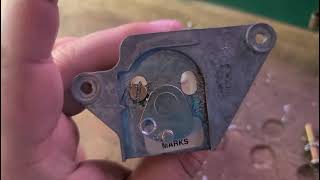 Servicing a Detex 230 alarming panic bar and making a key for the lock without having a key [upl. by Nivlak]