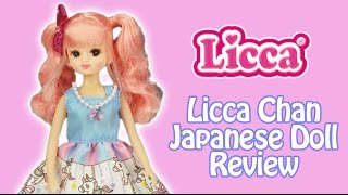 Licca Chan Japanese Doll Review [upl. by Boonie]