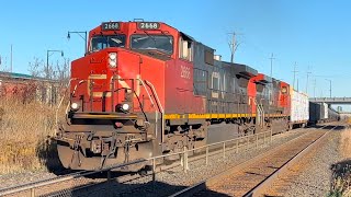 A classic duo CN A435 at mount Pleasant 1172024 [upl. by Oneida221]