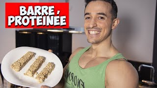 Recette barre protéinée simple et rapide à la maison [upl. by Mor]