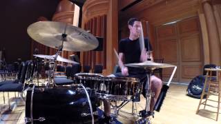 Concert Hall Drum Solo  Drum Jam on Mini Kit [upl. by Zephaniah499]