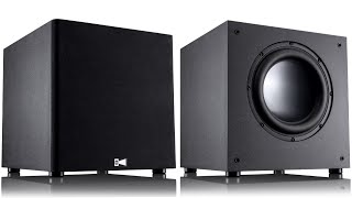 RSL 10E Speedwoofer as a new 10inch 300watt powered subwoofer for music and home theater [upl. by Ransell]