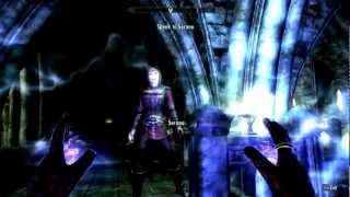 Skyrim 20 Dawnguard Chasing echoes  Stuck in Volkihar ruin Secret passage [upl. by Patnode]