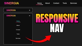 ✅ Diseño Moderno y Adaptable Menú Responsive HTML y CSS  Fácil y Rápido 😎 [upl. by Katherine]