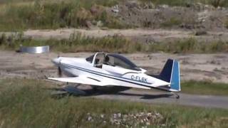 Mustang II Taxiing and Takeoff CSU3 [upl. by Nahtonoj733]