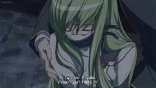 Code Geass  Meeting Suzaku and CC  HD Eng Sub [upl. by Cinimmod674]