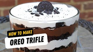 Quick and Easy Oreo Trifle [upl. by Annay]