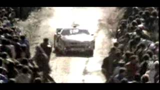 Lancia 037 Group B rally  with pure engine sounds [upl. by Ney294]