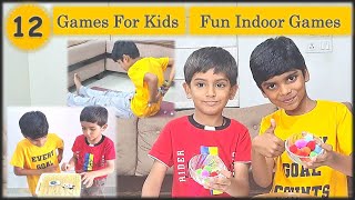 12 Indoor Games and Activities for Kids  Party games for kids  Birthday Party games  Fundoor [upl. by Stodder]