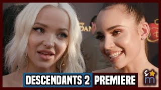 DESCENDANTS 2 Premiere Interviews Dove Cameron Sofia Carson China Anne McClain  Shine On Media [upl. by Pelmas478]