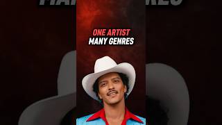 One artist many genres  Bruno Mars 🔥 Which genre did I forgot [upl. by Udale]