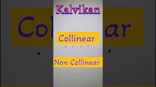 Collinear Noncollinear kalvikan [upl. by Ojeitak]