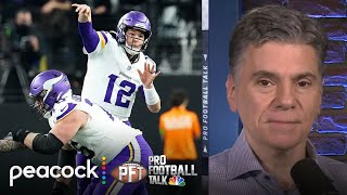 Vikings weighing Joshua Dobbs Jaren Hall Nick Mullens for Week 17  Pro Football Talk  NFL on NBC [upl. by Giffer571]