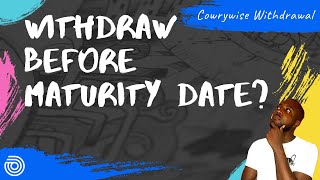 how to withdraw from cowrywise before maturity date  is it even possible and why [upl. by Htebilil590]