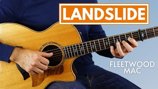 Landslide By Fleetwood Mac  Acoustic Fingerstyle Guitar Cover [upl. by Nerrag]