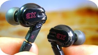 The Best China Earphones Moxpad X3 Sport Earphones Aliexpress Review 20142015 [upl. by Anohr627]