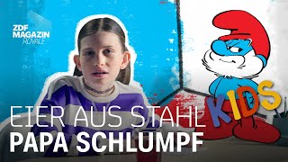 Dunkle Wolken über Schlumpfhausen Die Demaskierung von Papa Schlumpf  ZDF Magazin Royale [upl. by Aehs611]