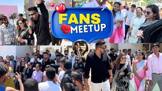 Fans Meetup मे Aaye Full Maze 🔥🤩 [upl. by Adnoyek]