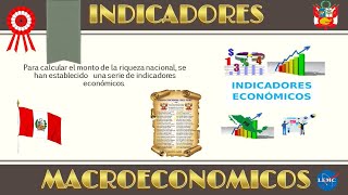 INDICADORES MACROECONOMICOS [upl. by Altheta]