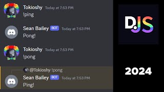 How to make bot Discord Javascript 2024 [upl. by Lednew809]