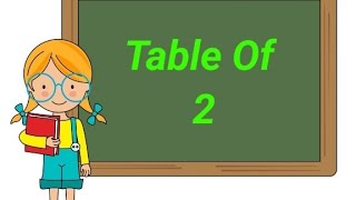 2 times table multiplication table of 2 l learn 2 times table l 2 x table [upl. by Socin]