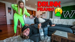 DRUNK BOYFRIEND PRANK ON GIRLFRIEND [upl. by Eralc]