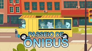 PASSEIO DE ÔNIBUS  NINA E BOB [upl. by Goodden]