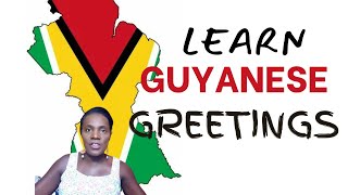 How to greet people like a real Guyanese [upl. by Milone]