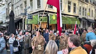 Breda 80 jaar bevrijd  Poolse parade [upl. by Ilenna]