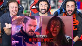 DOCTOR STRANGE 2  Super Bowl Trailer W A LOT OF NEW FOOTAGE REACTION Multiverse Of Madness [upl. by Ahsaenat774]