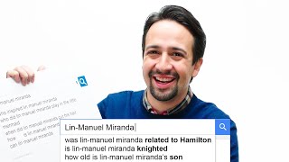 LinManuel Miranda Answers the Webs Most Searched Questions  WIRED [upl. by Dyraj]