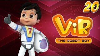 Animated Series  Vir The Robot Boy  Hindi Stories  Hindi Cartoons  Student Of The Week Wow Kidz [upl. by Yleme]