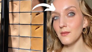 RCMA Foundation Palette Try On  How To [upl. by Hulton]