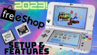 How to install amp Use Hshop for the 3DS 2024 EDITION [upl. by Aihselef]